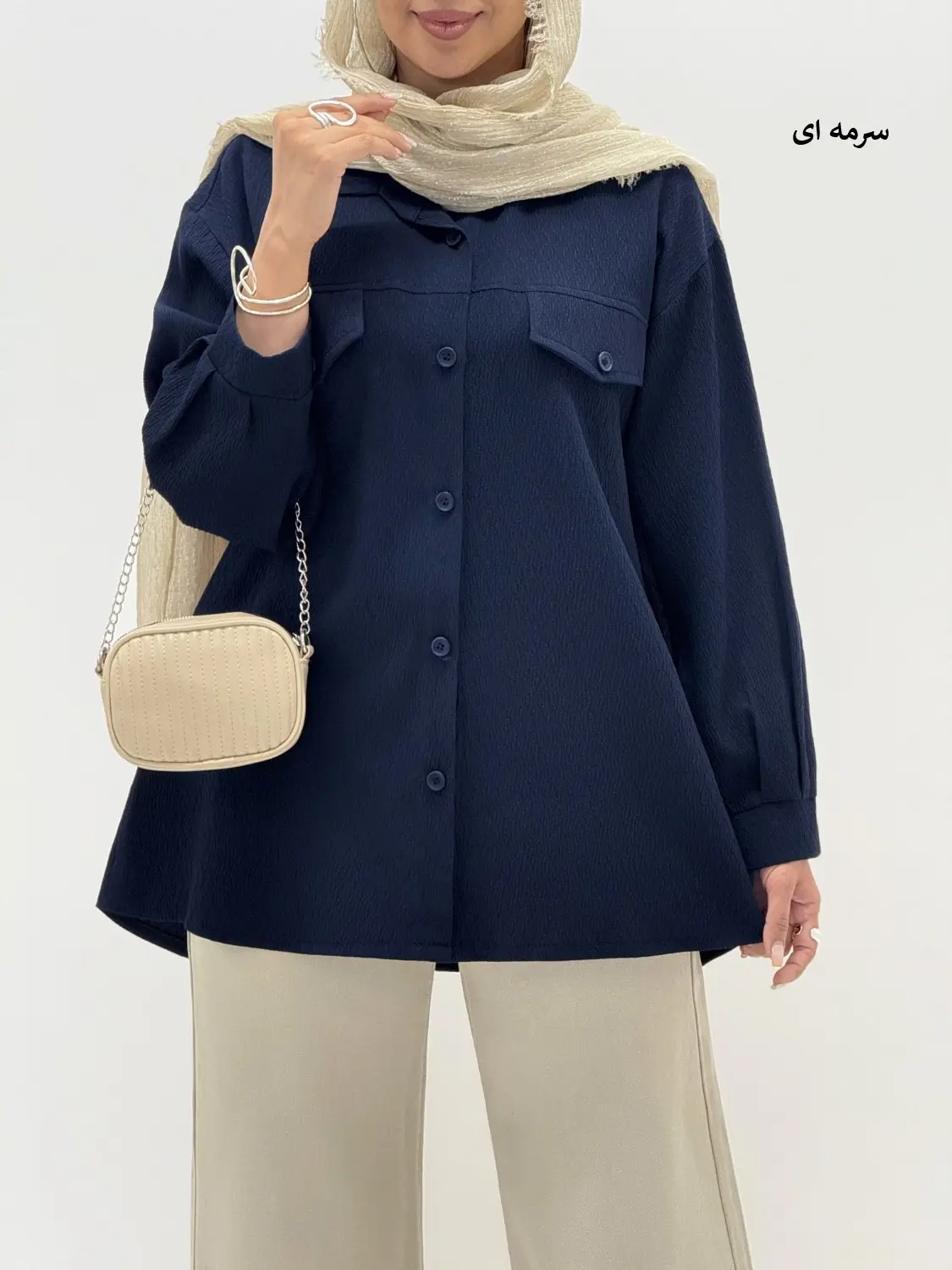 4553-شومیز پوپک